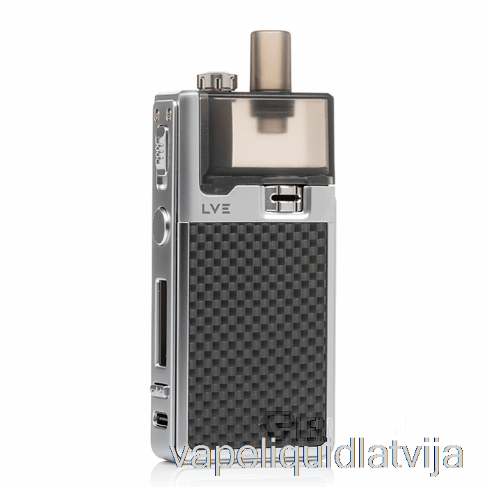 Lve Orion 2 40w Pod Sistēmas Teksturēts Oglekļa / Sudraba Vape šķidrums